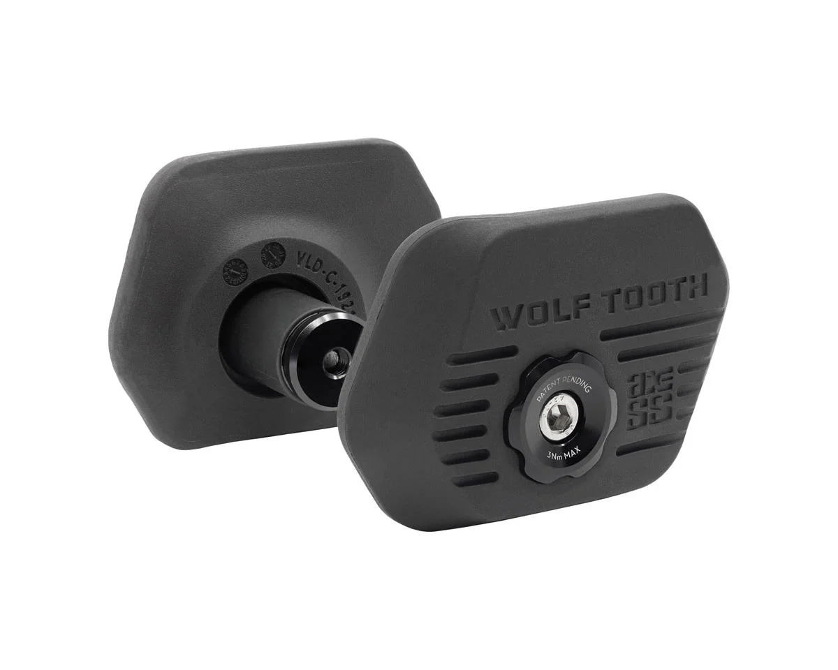 Wolf Tooth Components Locked-In Bar Ends (Black)